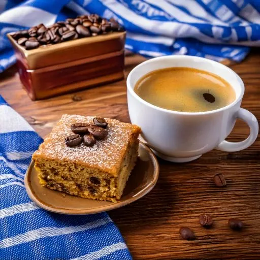 Griechischer Blondkaffee
