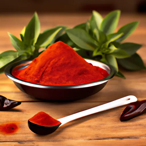 Scharfe Paprika